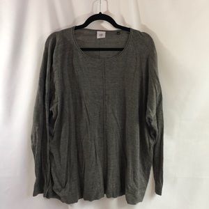 Cabi gray sweater top M